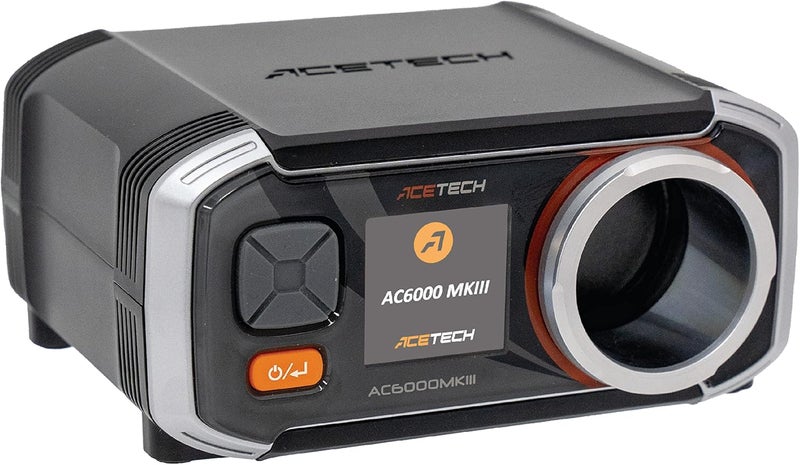 ACETECH Airsoft Chronograph AC6000MKIII 30 to 400 m/s Measurement Shooting Speed Tester Chrono with Colorful LCD Display for 4.5mm/6mm/8mm/9mm BB - Image 1